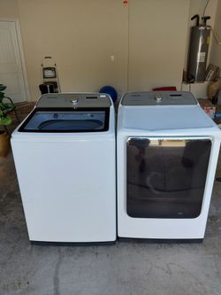 Samsung Washer and Electric Dryer