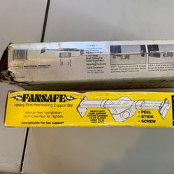 Fan Junction Box With Adjustable Brackets 