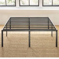 Queen Frame With Mattress