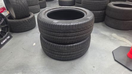 Pair of 235/55/19 Pirelli P Zero Tires
