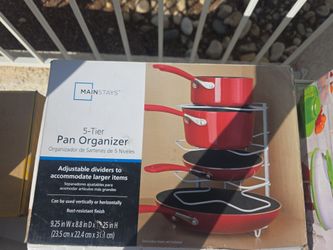 Mainstays 5-Tier Pan Organizer
