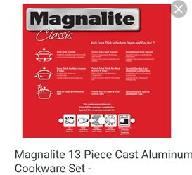 COOKWEAR SET,Magnalite 13 Piece Cast Aluminum for Sale in Los Angeles, CA -  OfferUp