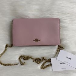 Coach Callie Foldover Crossbody Woc Blossom