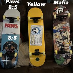 Skateboard Pro Deck  $65 Complete Tensor Trucks 