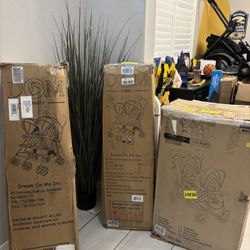 Dream On Me Double Strollers Or Play yard 