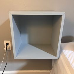 Set Of Two Cube Shelves 