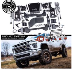 6.5” Bds Lift Kits For All Chevy / GMC 2019 - 2021 2500 HD Trucks...... Central Tires