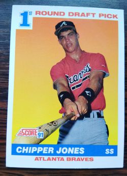 91 Score #671 Chipper Jones