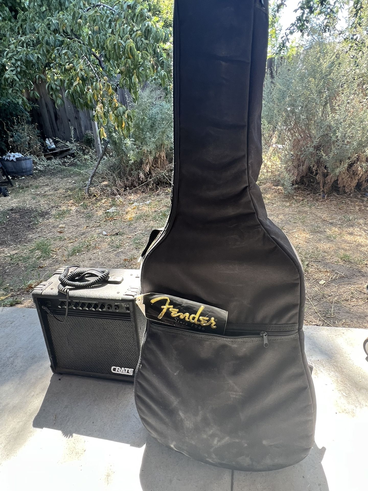 Guitar And Amp Crate