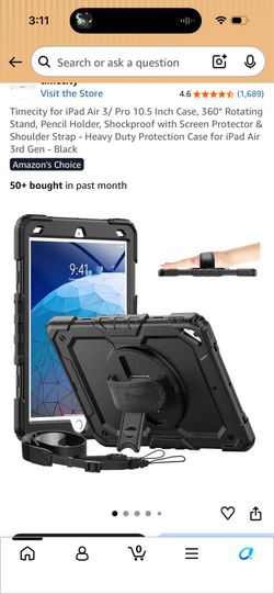 Timecity Heavy Duty Case for an IPad