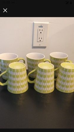 Coffee Mugs Set Of 6