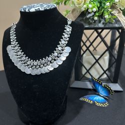 Ethnic Oxidized Choker