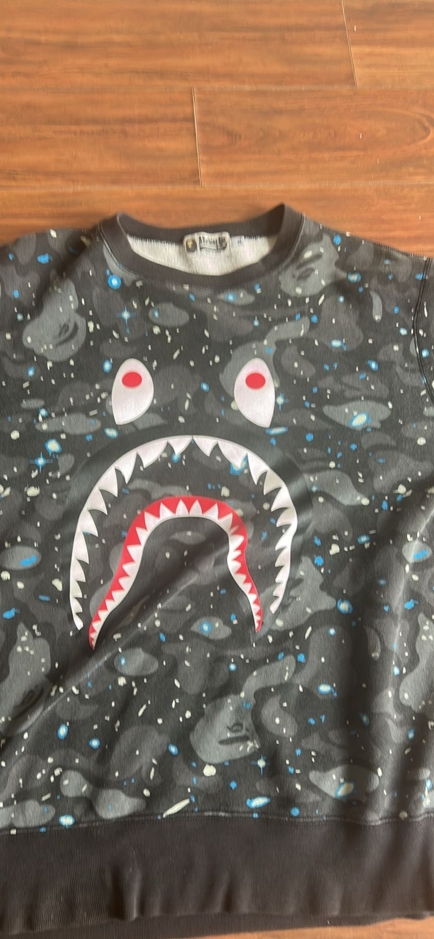 Bape space camo sweater
