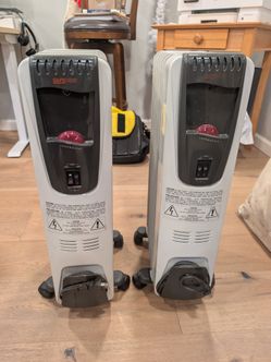 Electric space heaters ($30)