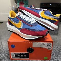Nike LD Waffle / “Sacai” Blue Size 5.5 Brand New