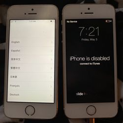 Two Iphone 5s 