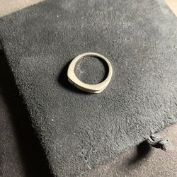 Platinum Ring With Diamond