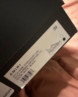 Amiri shoes