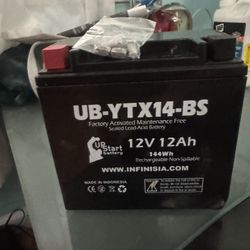 Battery Quad Motor Cycle 12v 12ah New 