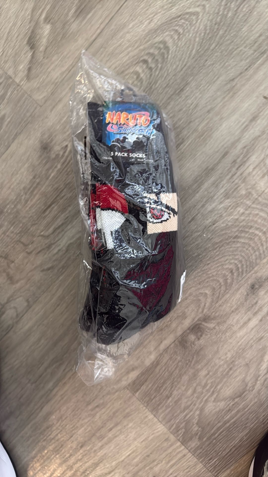 Brand New Sealed Naruto Shippuden Socks OS