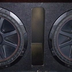 Kicker CompVR 12" Dual Vented Box Subwoofer