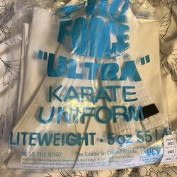 Karate Uniform Size 2 Liteweight 