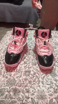 Jordan 6 Rings (White/Black- Varsity Red)