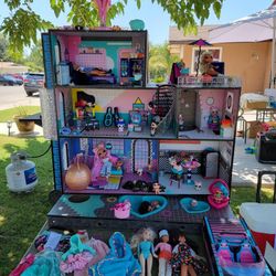 LOL Dream House And Doll Set. for Sale in Hanford CA OfferUp