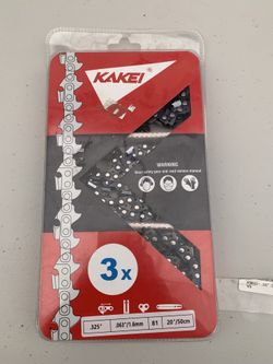Kakei 3 cadenas para el chainsaw