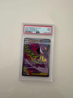 Pokemon Cards Mega Attack Gengar PSA 9