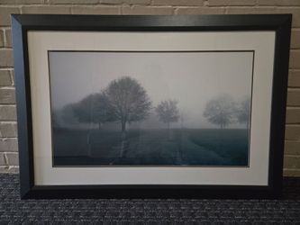 Large Framed & Matted Landscape Art Print
