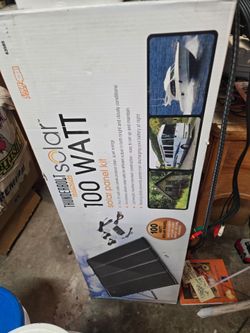 Thunderbolt solar 100 watt solar panel kit