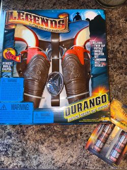 Halloween Outfit Twin Toy Cap Pistols