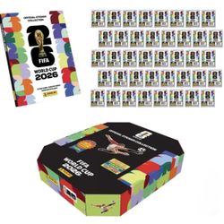 2026 Panini Soccer FIFA World Cup Sticker Stadium Box