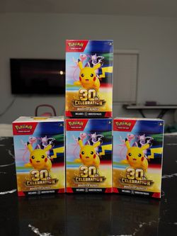Pokemon Trading Card Game 30th Anniversary Booster Bundle