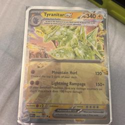 Pokémon Card Tyranitar EX Tera Form 340 Dames
