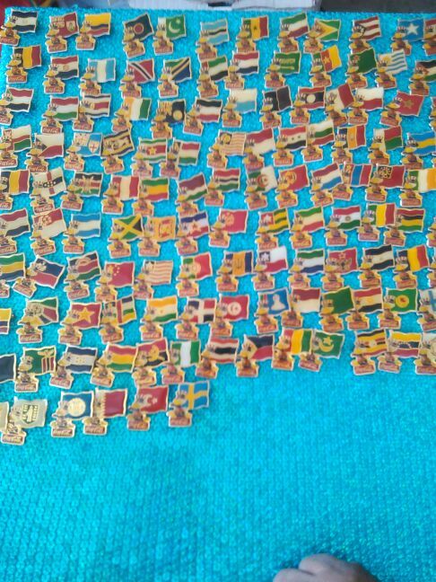 Flag pins 84 Olympics