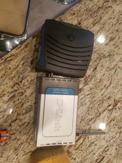 Dlink router and motorola cable modem