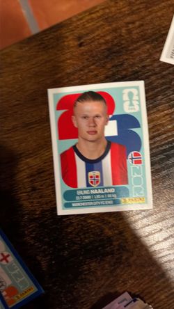 Haaland sticker World Cup 2026