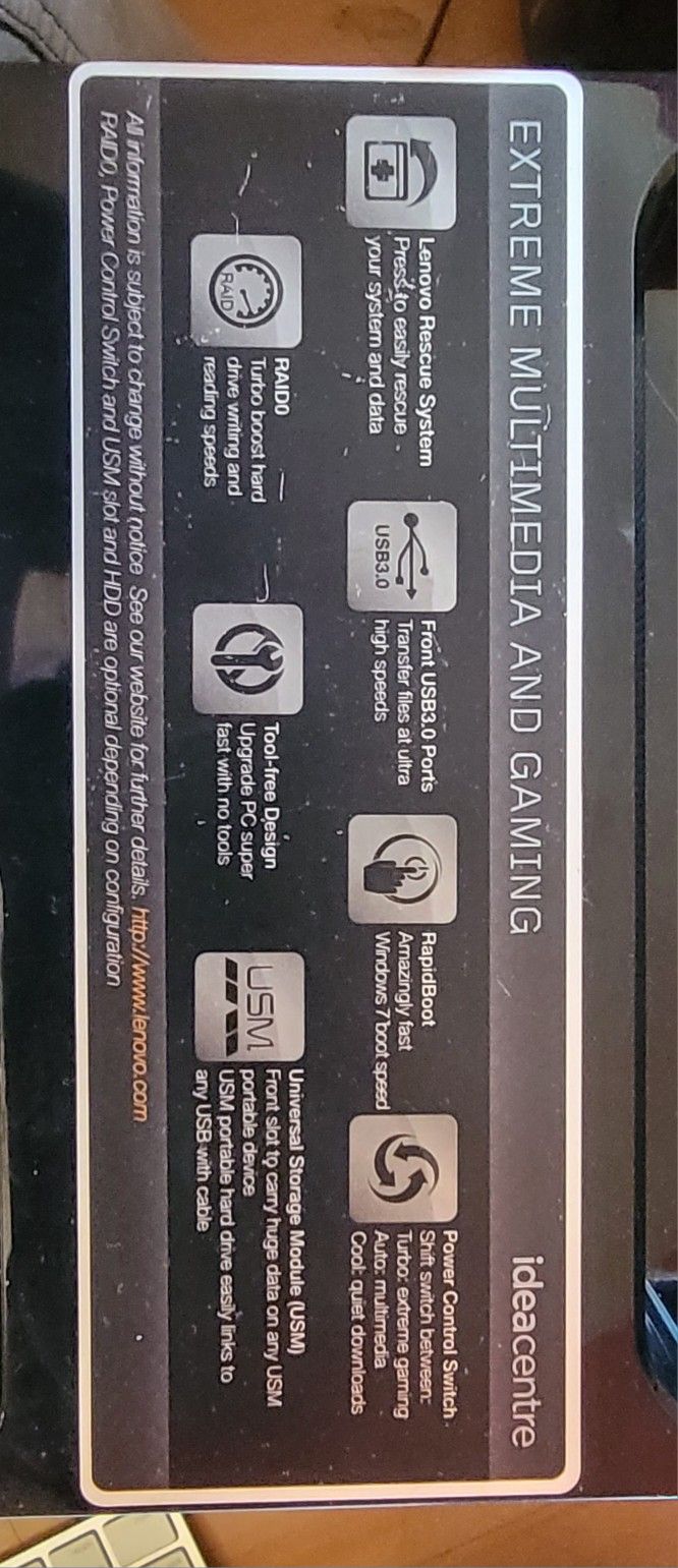 Lenovo K430 - Windows 11 Pro, Office, 16gb Ram, 1tb Harddrive, 