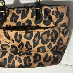 Coach Leopard Purse