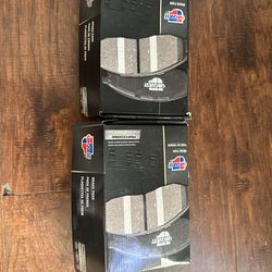 Brake pad front and rear