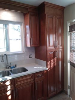 Kitchen cabinets