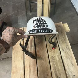 Pearl White Half Head Helmet