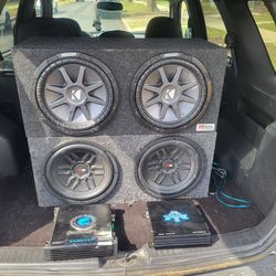 Car Subwoofers And Amp
