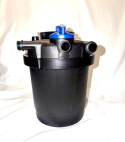 Pressurized Pond Filter with UV Clarifier