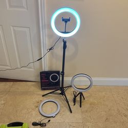 Ring light With Adjustable tripod