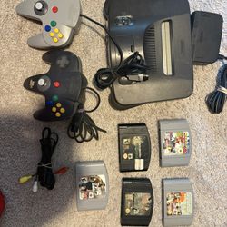 Nintendo 64 N64 + 5 Games (hablo Espanol)