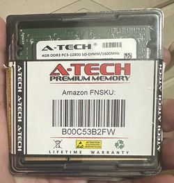 4 Gb ddr3 pc3-12800-so-dimm/1600Mhz