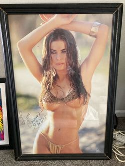 Carmen Electra Signed Framed Poster
